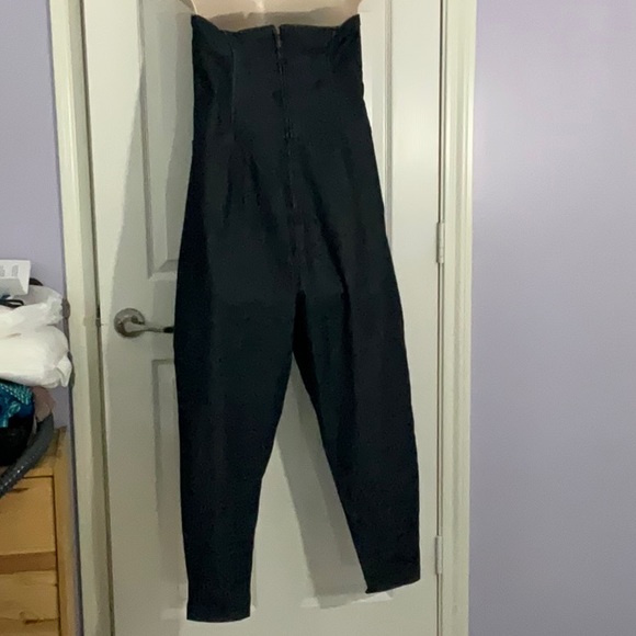 RACHEL RACHEL ROY Sleeveless Cropped Jumpsuit Black Size XL - Picture 7 of 9